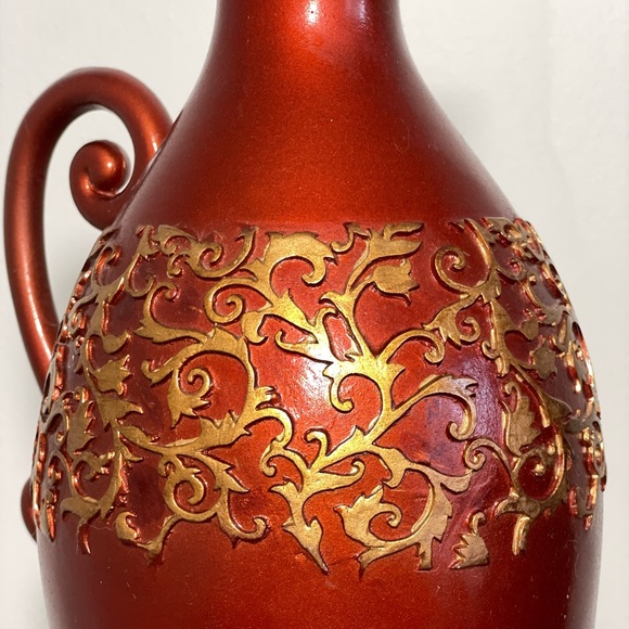 Vintage Wood Inlay & Carved Jug - Picture 4 of 4